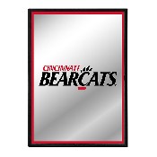 Cincinnati Bearcats: Framed Mirrored Wall Sign, NCCINC-275-01