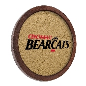 Cincinnati Bearcats: "Faux" Barrel Framed Cork Board, FNB-NCCINC-632-02A