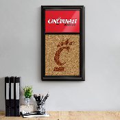 Cincinnati Bearcats: Dual Logo - Cork Note Board, NCCINC-640-02