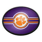 Clemson Tigers: Oval Slimline Lighted Wall Sign, FNB-NCCLEM-140-01A