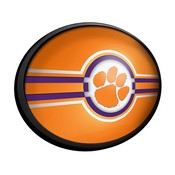 Clemson Tigers: Oval Slimline Lighted Wall Sign, FNB-NCCLEM-140-01A