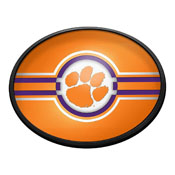 Clemson Tigers: Oval Slimline Lighted Wall Sign, FNB-NCCLEM-140-01A