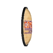 Clemson Tigers: Hardwood - Oval Slimline Lighted Wall Sign, NCCLEM-140-12