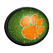 Clemson Tigers: On the 50 - Oval Slimline Lighted Wall Sign, NCCLEM-140-22