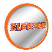 Clemson Tigers: Modern Disc Mirrored Wall Sign, FNB-NCCLEM-235-02A