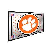 Clemson Tigers: Paw Print, Team Spirit - Framed Mirrored Wall Sign, FNB-NCCLEM-265-02A