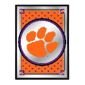 Clemson Tigers: Team Spirit - Framed Mirrored Wall Sign, NCCLEM-275-02