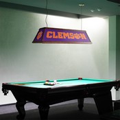 Clemson Tigers: Premium Wood Pool Table Light, NCCLEM-330-01