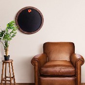 Clemson Tigers: Tiger Paw - Chalkboard "Faux" Barrel Top Sign, NCCLEM-630-01