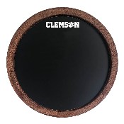 Clemson Tigers: Chalkboard "Faux" Barrel Top Sign, NCCLEM-630-02