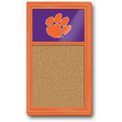 Clemson Tigers: Cork Note Board, NCCLEM-640-01