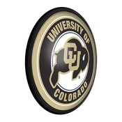 Colorado Buffaloes: Round Slimline Lighted Wall Sign, NCCOBF-130-01