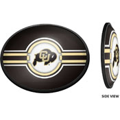 Colorado Buffaloes: Oval Slimline Lighted Wall Sign, FNB-NCCOBF-140-01A