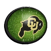 Colorado Buffaloes: On the 50 - Oval Slimline Lighted Wall Sign, NCCOBF-140-22