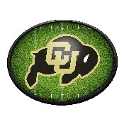 Colorado Buffaloes: On the 50 - Oval Slimline Lighted Wall Sign, NCCOBF-140-22