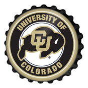 Colorado Buffaloes: Bottle Cap Wall Sign, FNB-NCCOBF-210-01A
