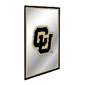 Colorado Buffaloes: CU - Framed Mirrored Wall Sign, NCCOBF-275-01