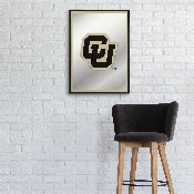 Colorado Buffaloes: CU - Framed Mirrored Wall Sign, NCCOBF-275-01