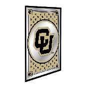 Colorado Buffaloes: Team Spirit, CU - Framed Mirrored Wall Sign, NCCOBF-275-02