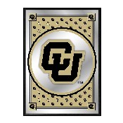 Colorado Buffaloes: Team Spirit, CU - Framed Mirrored Wall Sign, NCCOBF-275-02
