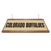 Colorado Buffaloes: Premium Wood Pool Table Light, FNB-NCCOBF-330-01A