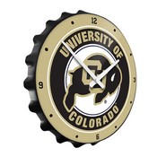 Colorado Buffaloes: Bottle Cap Wall Clock, FNB-NCCOBF-540-01A