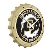 Colorado Buffaloes: Bottle Cap Wall Clock, FNB-NCCOBF-540-01A