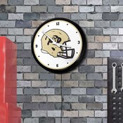 Colorado Buffaloes: Helmet - Retro Lighted Wall Clock, NCCOBF-550-03