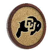 Colorado Buffaloes: "Faux" Barrel Framed Cork Board, FNB-NCCOBF-632-01A