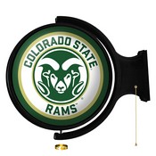 CSU - Colorado State Rams Rotating Illuminated Team Spirit Wall Sign-Round, FNB-NCCOST-115