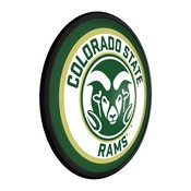 CSU - Colorado State Rams Slimline Illuminated Team Spirit Wall Sign-Round FNB-NCCOST-130