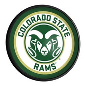 CSU - Colorado State Rams Slimline Illuminated Team Spirit Wall Sign-Round FNB-NCCOST-130