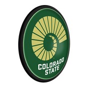 CSU - Colorado State Rams Slimline Illuminated Team Spirit Wall Sign-Round FNB-NCCOST-130
