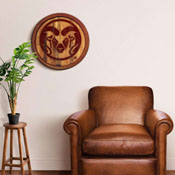 Colorado State Rams: Branded "Faux" Barrel Top Sign, NCCOST-240-02