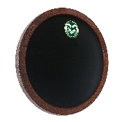 Colorado State Rams: Chalkboard "Faux" Barrel Top Sign, NCCOST-630-01