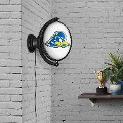 Delaware Blue Hens: Original Oval Rotating Lighted Wall Sign, NCDELA-125-01