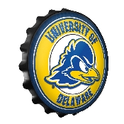 Delaware Blue Hens: Bottle Cap Wall Sign, FNB-NCDELA-210-01A