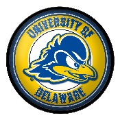 Delaware Blue Hens: Modern Disc Wall Sign, NCDELA-230-01