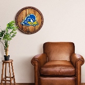 Delaware Blue Hens: "Faux" Barrel Top Sign, NCDELA-240-01