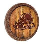 Delaware Blue Hens: Branded "Faux" Barrel Top Sign, NCDELA-240-02