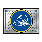 Delaware Blue Hens: Team Spirit - Framed Mirrored Wall Sign, FNB-NCDELA-265-02A
