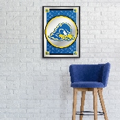 Delaware Blue Hens: Team Spirit, Mascot - Framed Mirrored Wall Sign, NCDELA-275-02
