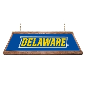 Delaware Blue Hens: Premium Wood Pool Table Light, FNB-NCDELA-330-01A