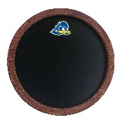 Delaware Blue Hens: Chalk "Faux" Barrel Top Sign, NCDELA-630-01