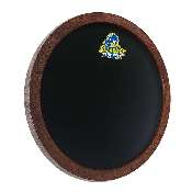 Delaware Blue Hens: Logo - Chalk "Faux" Barrel Top Sign, NCDELA-630-02