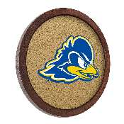 Delaware Blue Hens: "Faux" Barrel Top Cork Note Board, FNB-NCDELA-632-01A