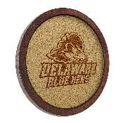 Delaware Blue Hens: Logo - "Faux" Barrel Top Cork Note Board, FNB-NCDELA-632-02A
