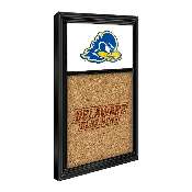 Delaware Blue Hens: Dual Logo - Cork Note Board, NCDELA-640-02