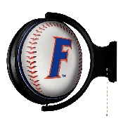 Florida Gators: Baseball - Round Rotating Lighted Wall Sign, NCFLGT-115-31