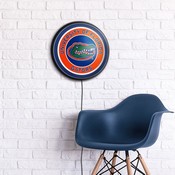 UF Florida Gators Slimline Illuminated Team Spirit Wall Sign-Round, FNB-NCFLGT-130